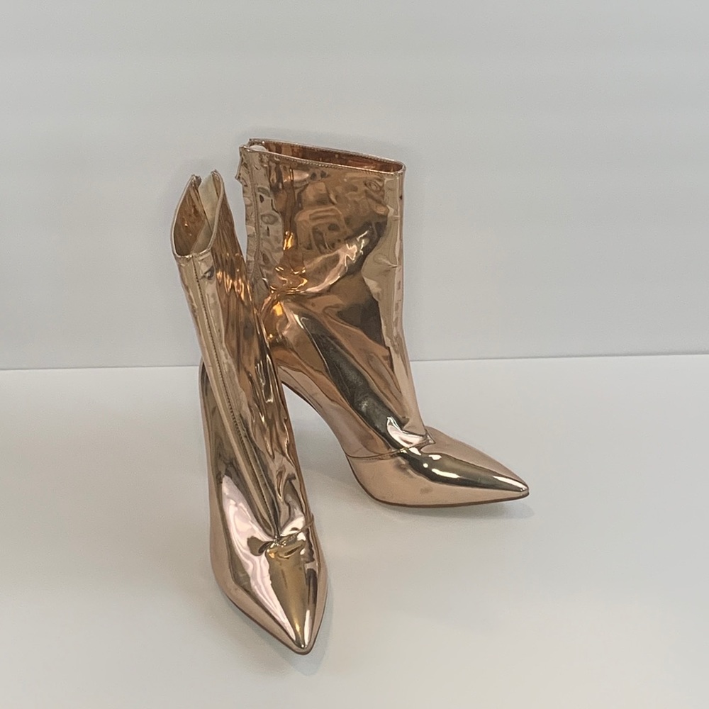 Rose gold Mistress Rocks boots - Picture 2 of 4